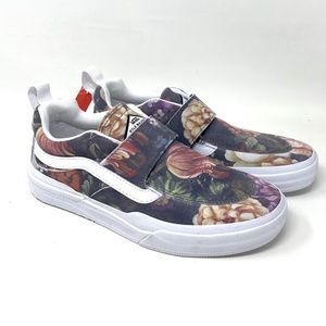 VANS Women's Size VN0A5HET3BF KYLE PRO 2 Vase Gray Floral Skateboarding Sneakers